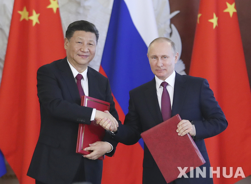 러시아, 中의 대미 보복관세 발표 흥분… "中 시장 접수 기회"