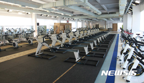 【진천=뉴시스】 진천 선수촌 훈련장