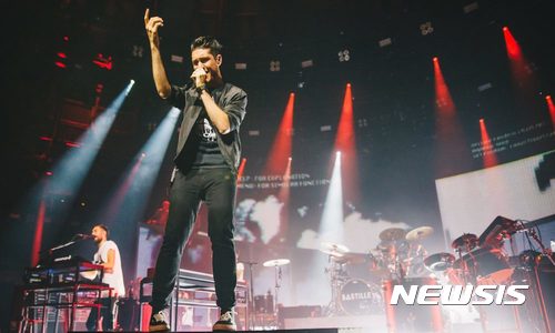 【서울=뉴시스】 바스틸, 영국 밴드. 2017.07.19. (사진 = 예스컴 제공) photo@newsis.com