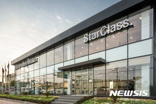 메르세데스-벤츠 인증 중고차 제주 전시장 외부 모습<사진= 메르세데스-벤츠 코리아 제공>