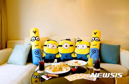 【서울=뉴시스】노보텔 앰배서더 서울 강남의 ‘슈퍼배드 3 스위트 룸 패키지’.