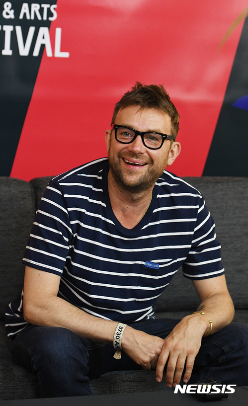 【이천=뉴시스】 데이먼 알반, 고릴라즈. 2017.08.01. (사진 = 워너뮤직 제공) photo@newsis.com