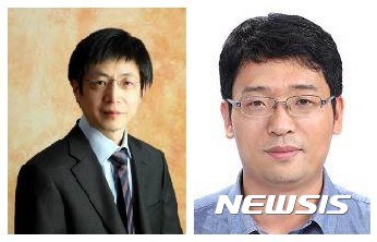 【대전=뉴시스】 사진 왼쪽부터 기초과학연구원 유전체 교정연구단 김진수 단장, 박상욱 연구위원.