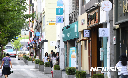 울산 중구 문화의거리 전경 (사진=울산시 중구 제공)