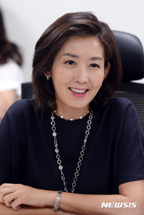 【서울=뉴시스】배훈식 기자 = 나경원 자유한국당 의원. 2017.08.07. dahora83@newsis.com