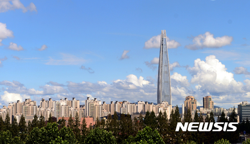 【서울=뉴시스】제2롯데월드의 모습(사진=뉴시스DB)