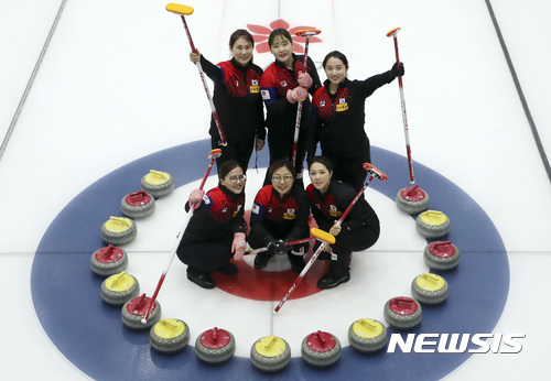 여자컬링, 아·태 선수권 9연승…예선 1위 확정