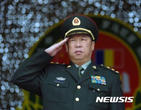 중국 중앙군사위 연합참모부 참모장 리쭤청 상장