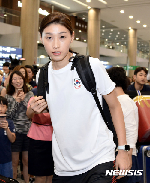 【인천공항=뉴시스】 김연경