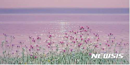 【서울=뉴시스】안광식, Nature-Memory 100.0X50.0cm Oil on canvas 2017