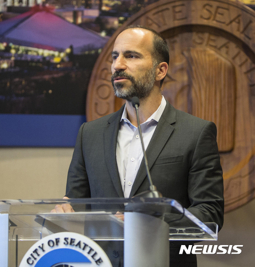 [종합]우버 새 CEO에 코스로샤히 익스피디아 CEO 겸 회장 선출