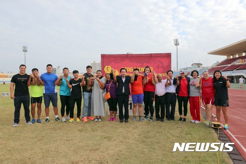 【목포=뉴시스】김석훈 기자 = 전남 목포시는 2017 목포국제육상투척대회 및 제13회 목포전국육상투척경기대회가 9월 1일부터 3일까지 목포 유달경기장에서 14개국 600여명의 선수와 임원이 참가한 가운데 개최된다고 29일 밝혔다. 2017.08.29. (사진=목포시청 제공)&nbsp; kim@newsis.com 