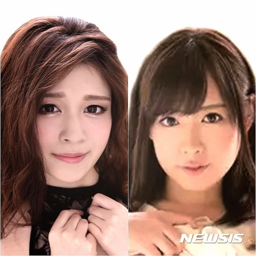 【서울=뉴시스】 다치바나 마리(왼쪽), 사쿠라 미유키