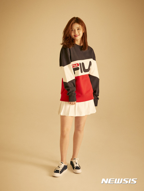 휠라(FILA), 브랜드 뮤즈 '김유정'이 제안하는 올 가을트렌드는