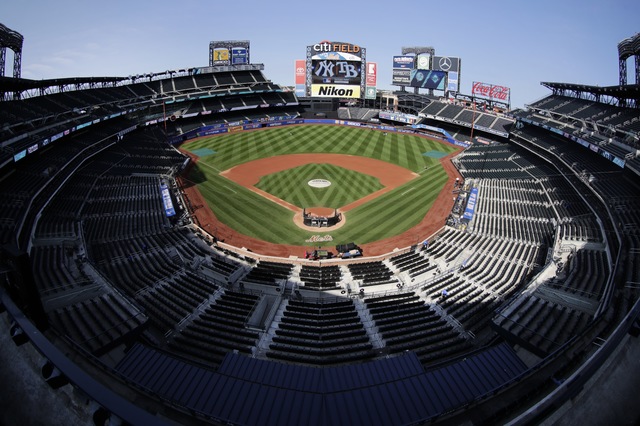 방탄소년단이 공연한 4만석 규모의 뉴욕 시티필드 전경.