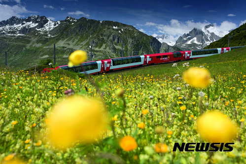 스위스서 69세 한국 남자 관광객 산악열차에 치여 사망