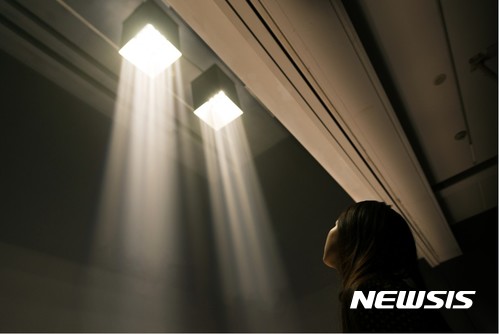 【서울=뉴시스】리경 개인전 4층 전시장