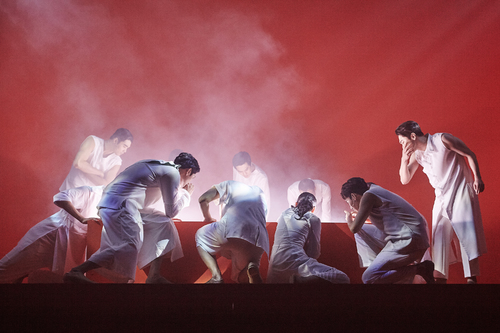 【서울=뉴시스】 가무극 '꾿빠이, 이상'. 2017.09.24. (사진 = 서울예술단 제공) photo@newsis.com