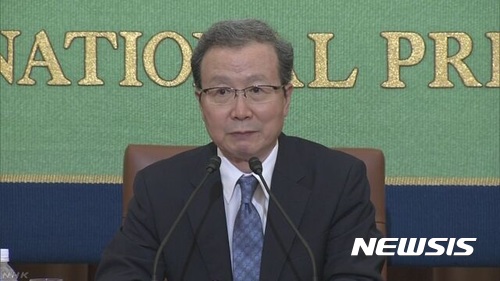 【서울=뉴시스】청융화(程永華) 일본 주재 중국 대사의 모습. 2017.09.26. 