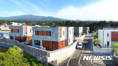 제주 노형동에 단독형 타운하우스 공급