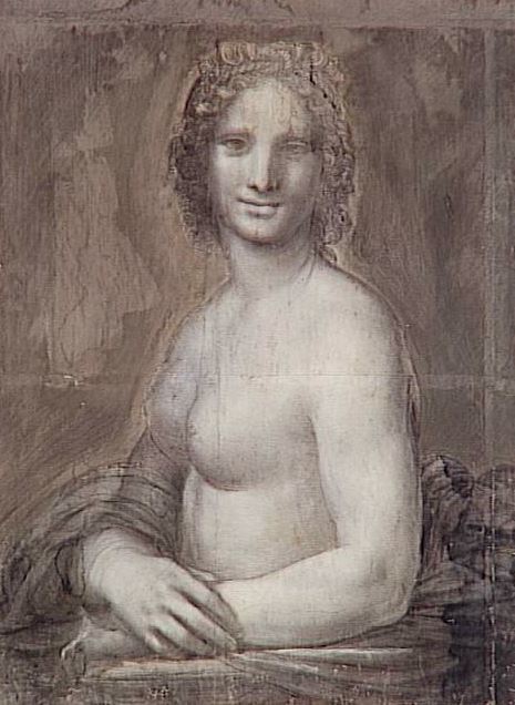 【서울=뉴시스】프랑스 샹티이에 있는 콩드 박물관에 소장된 작가 미상의 '모나 바나' . 그동안 레오나르도 다빈치 화실에서 그려진 것으로 추정됐던 이 작품이 사실은 다빈치가 '일부' 직접 그린 것일 가능성이 있다는 주장이 제기돼 관심이 집중되고 있다. <사진출처:콩드 박물관 홈페이지> 2017.09.29 