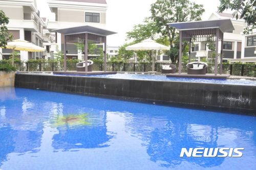 【하노이(베트남)=뉴시스】 = 지난 달 30일 대우건설이 분양하고 있는 베트남 하노이 스타레이크시티 고급 빌라 현장을 직접 찾았다. 2017.10.09 photo@newsis.com