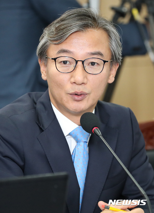 【세종=뉴시스】강종민 기자 = 전재수 더불어민주당 의원. 2017.10.13. ppkjm@newsis.com