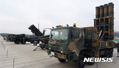 【서울=뉴시스】 공군 지대공 유도무기 천궁. (뉴시스DB)