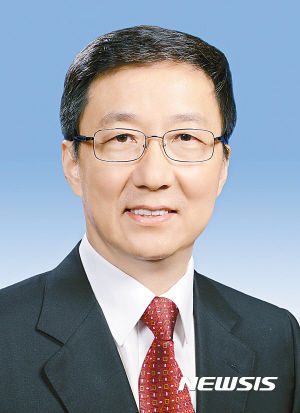 [중국 19차 당 대회]한정, 상하이 대표로 상무위원회 진입 유력