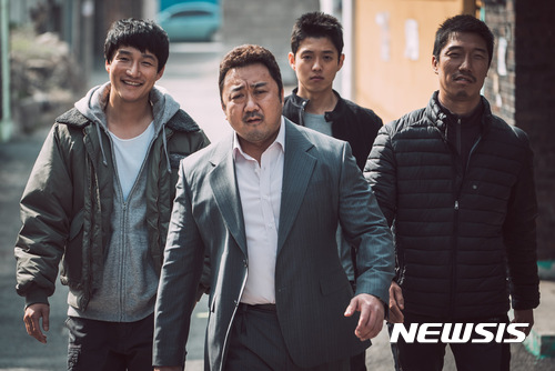 범죄도시 661만명 돌파, '군함도' 제치고 흥행 4위