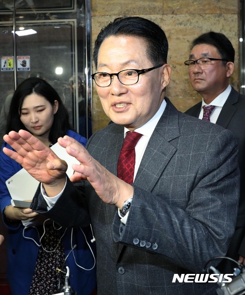 【서울=뉴시스】홍효식 기자 = 국민의당 박지원 의원. 2017.10.25. yesphoto@newsis.com