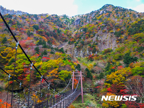 【서울=뉴시스】한라산 관음사 코스. (사진=제주관광공사 제공)