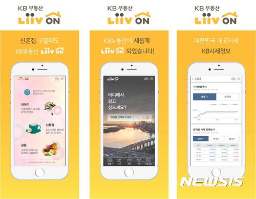 [핀테크, 금융이 바뀐다]'발품 안 팔아도' 매물 찾고, 대출까지…KB부동산 '리브온' 