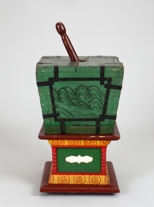 【서울=뉴시스】 축, 바르셀로나음악박물관 전시유물. 2017.10.30. (사진 = 국립국악원 제공) photo@newsis.com 