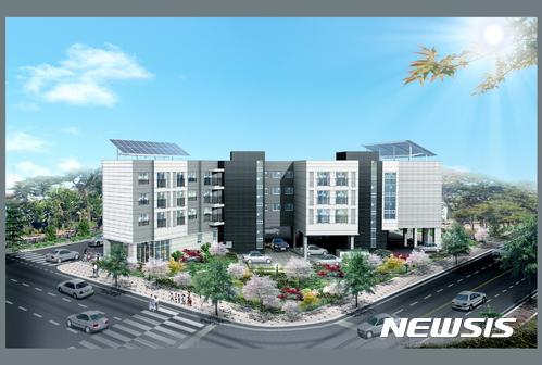 제주 제1호 행복주택 조감도. photo@newsis.com