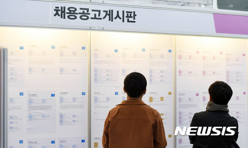 작년 실업자 102만8000명 '역대 최대'…청년실업률 17년來 최고