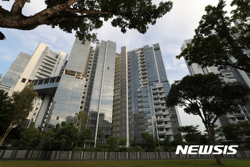 【싱가포르=뉴시스】조수정 기자 = 싱가포르 이스트코스트(East Coast) 지역의 콘도 SilverSea. chocrystal@newsis.com