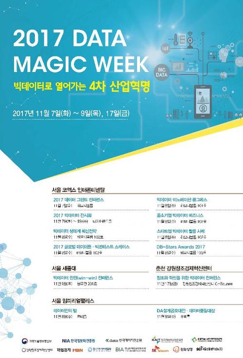 '데이터 진흥주간' 7일 개막…"빅데이터로 여는 4차산업" 