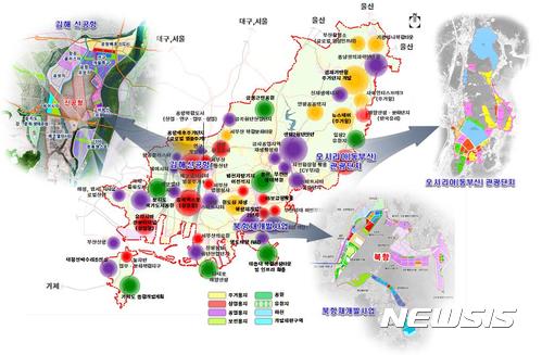 【부산=뉴시스】허상천 기자 =  부산시는 최상위 도시정책계획인 ‘2030년 부산도시기본계획’을 ‘시민참여형 도시계획’으로 최종 확정했다고 14일 밝혔다. 이 기본계획에는 주거용지·상업용지·공업용지를 미리 확보하는 등 미래 성장을 고려한 토지이용의 토대를 마련했다. 2017.11.14. (그래픽 = 부산시 제공)  photo@newsis.com