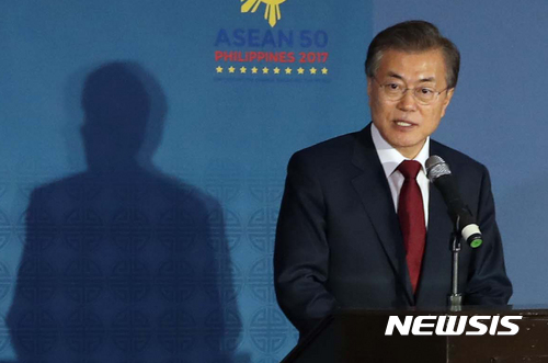 【서울=뉴시스】문재인 대통령의. 모습. (사진=뉴시스DB). 2017.11.14. 