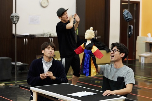 【서울=뉴시스】 뮤지컬 '판' 연습장면. 2017.11.23. (사진 = 정동극장 제공) photo@newsis.com