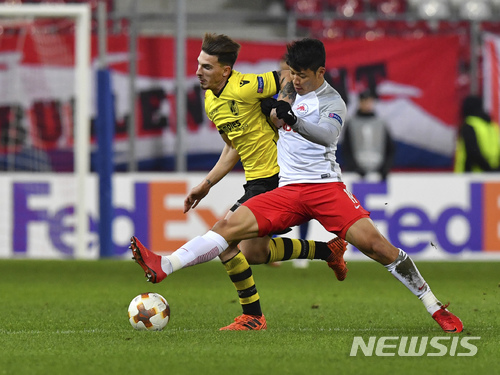 황희찬, 잘츠부르크 유니폼 4년 더 입는다…재계약