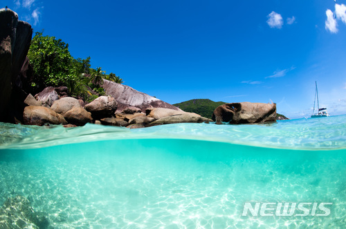 【서울=뉴시스】인도양 세이셸. (사진=세이셸 관광청 제공)