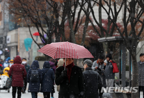 10일 강원도 '대설주의보'...낮부터 눈 또는 비