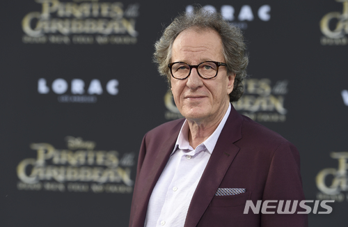 '부적절 행위' 논란 제프리 러시,호주영화아카데미회장 사퇴