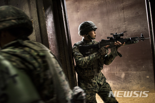 【서울=뉴시스】조수정 기자 = 박종우 作 'DMZ'. (사진=류가헌.박종우 작가 제공. 사진은 이 기사 외 사용을 불허합니다.) photo@newsis.com