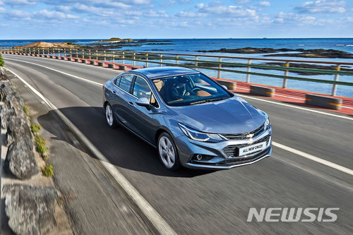 쉐보레 올 뉴 크루즈, 안전성 최고등급 받아