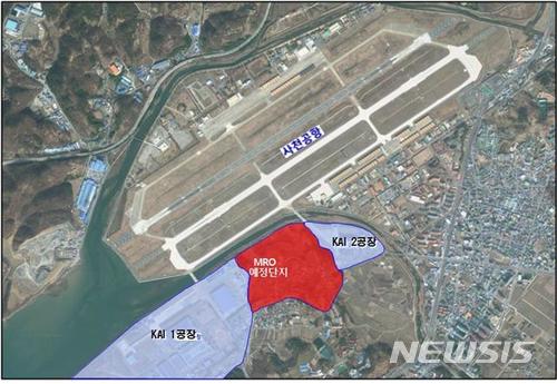 【서울=뉴시스】KAI MRO 사업예정 부지 현장사진 (제공=국토교통부)