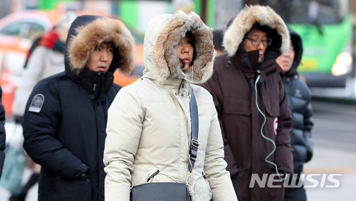 서울 체감온도 -23도…올겨울 최강 한파