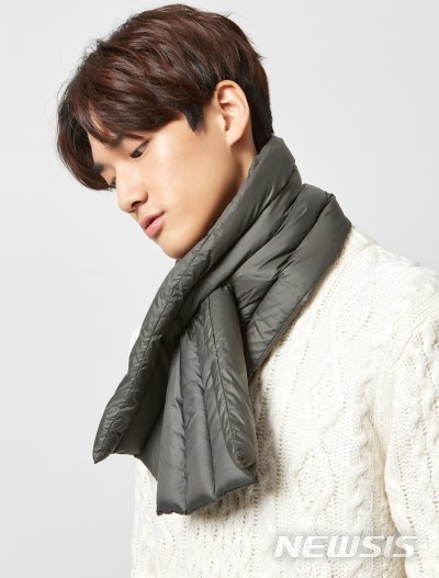 지오다노 패딩머플러